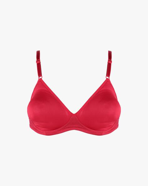 Full-Coverage Lightly Padded T-shirt Bra By Lovable ( Red )