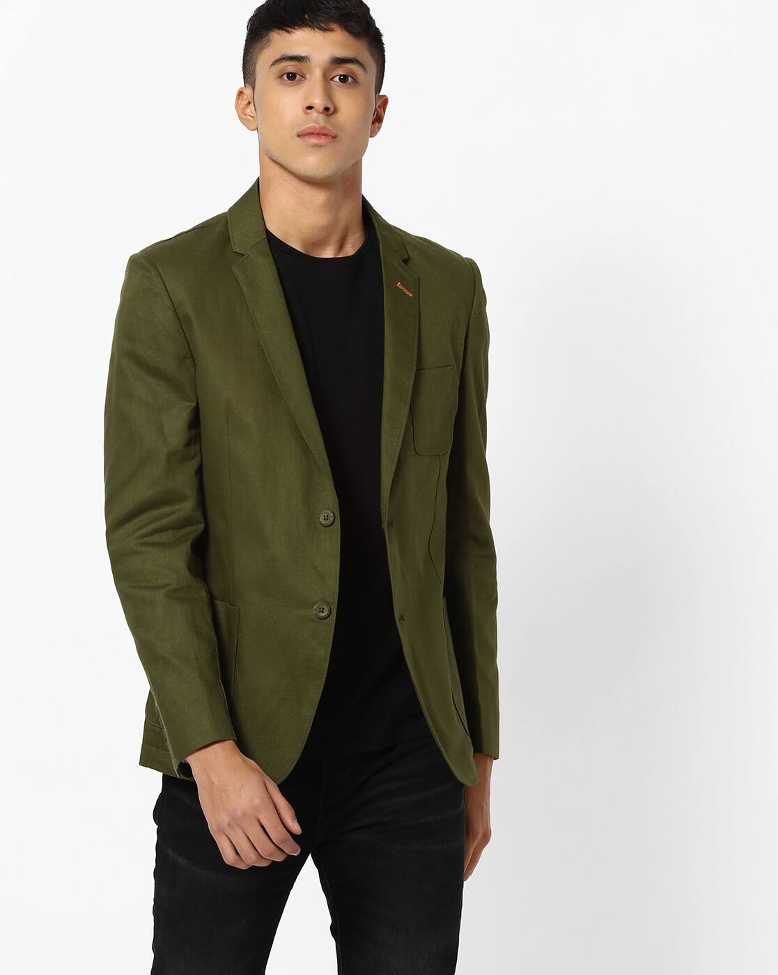 hunter green blazer