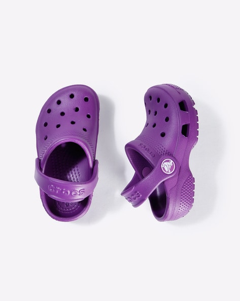 crocs purple sandals