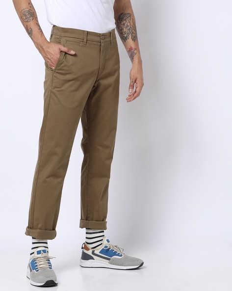 Levis Trousers and Pants  Buy Levis Womens Green Wide Leg Trousers  Online  Nykaa Fashion