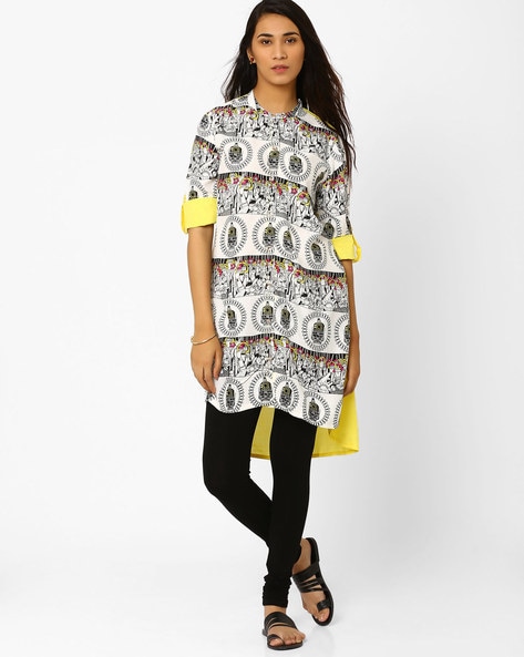 Akkriti Women Yellow Tunic - Selling Fast at Pantaloons.com