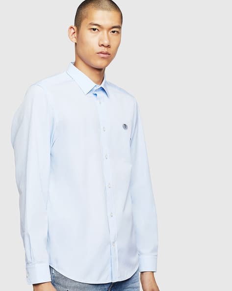 diesel mens fitted shirt