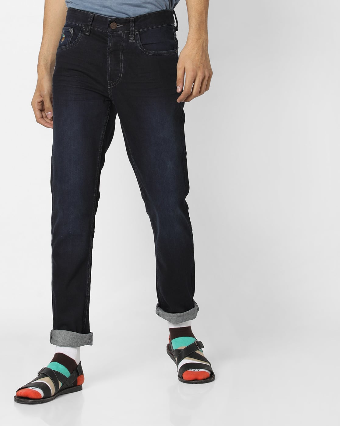 us polo delta slim tapered jeans