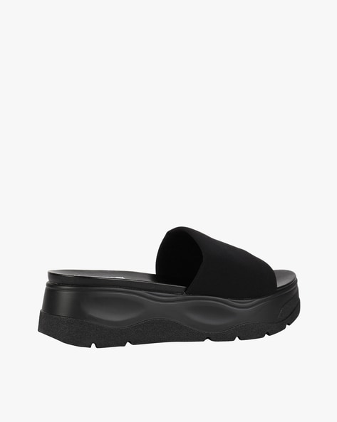 Platform outlet sliders womens