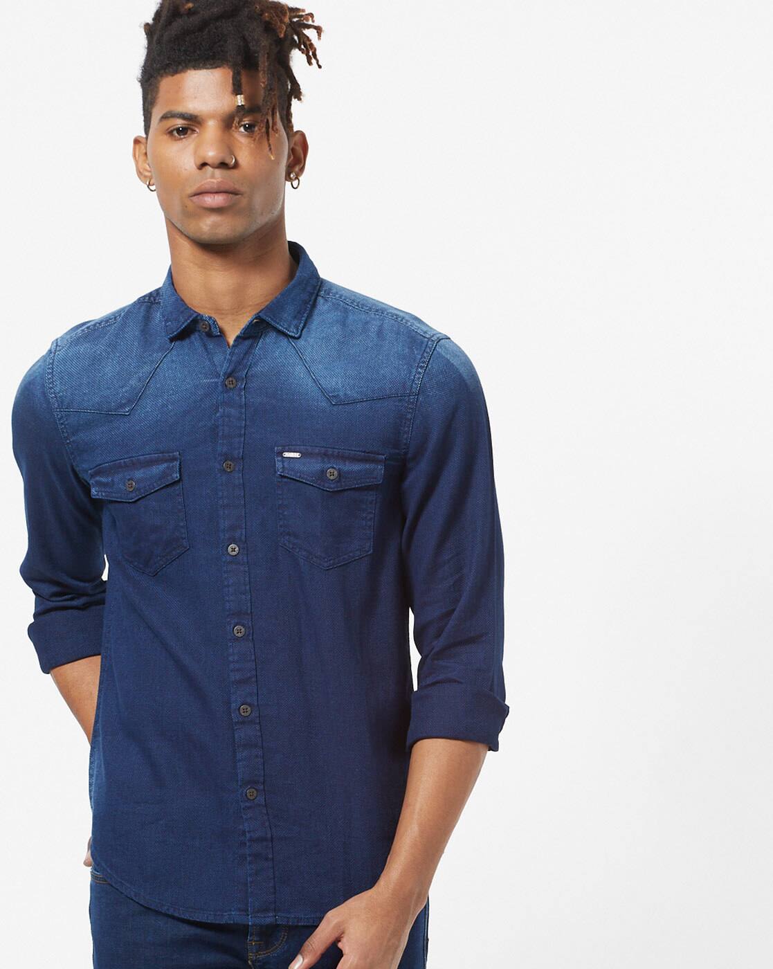 indigo nation denim shirts