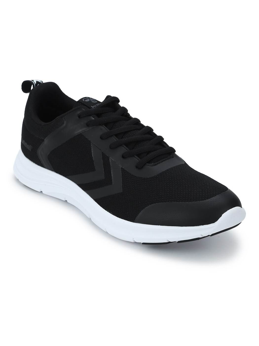 men mesh panel lace up sneakers