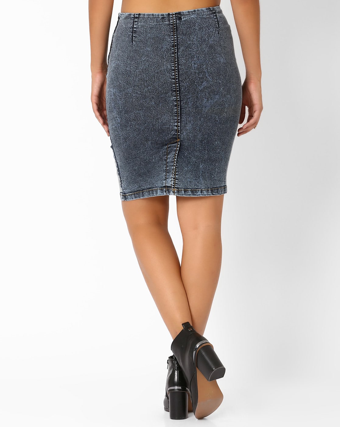 MARA DENIM SKIRT – SAINT ROSE