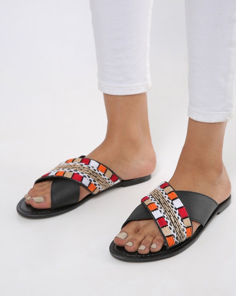 Buy Black Heeled Sandals for Women by Five By Inc.5 Online | Ajio.com