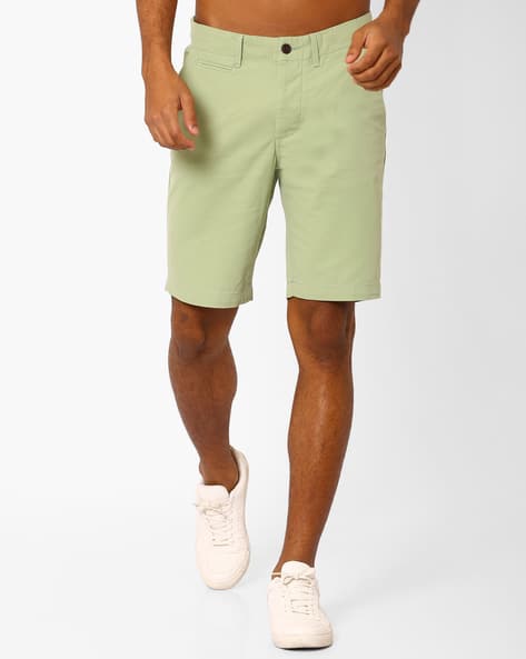 Mid-Rise Chino Shorts