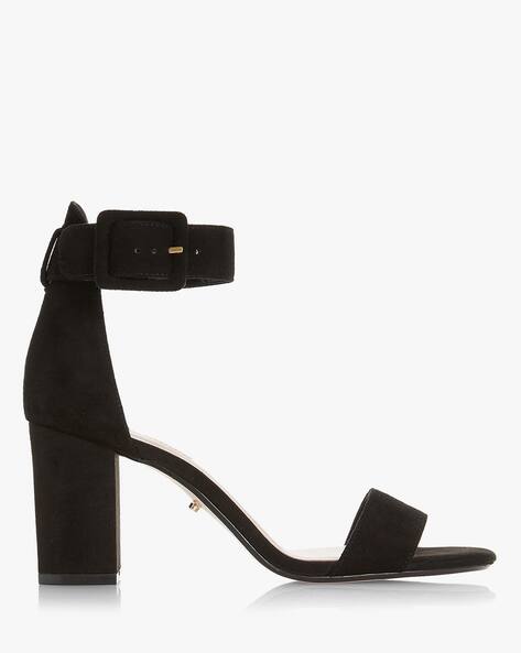 black dune heels