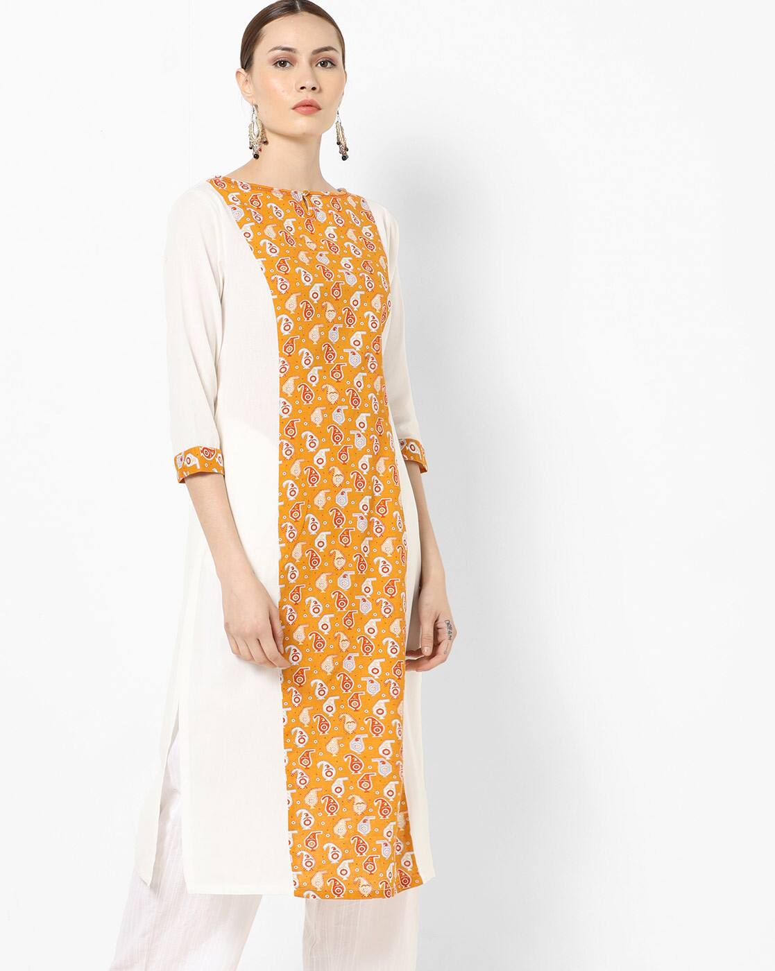 Share 186+ cotton kurtis ajio best jtcvietnam.edu.vn