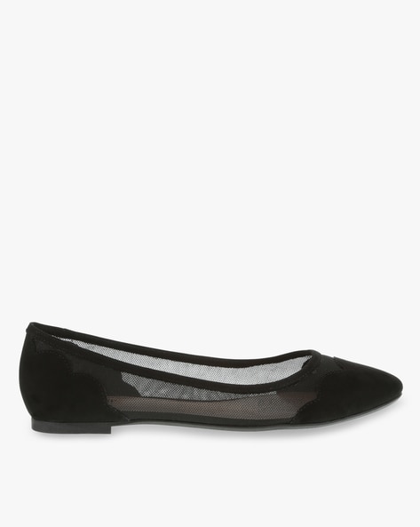 Fioni shoes black store flats