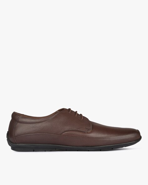 Egoss Panelled Derby Formal Shoes