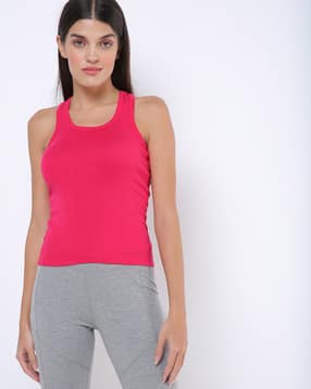 leading lady Ribbed Racerback Tank Top-picture-33
