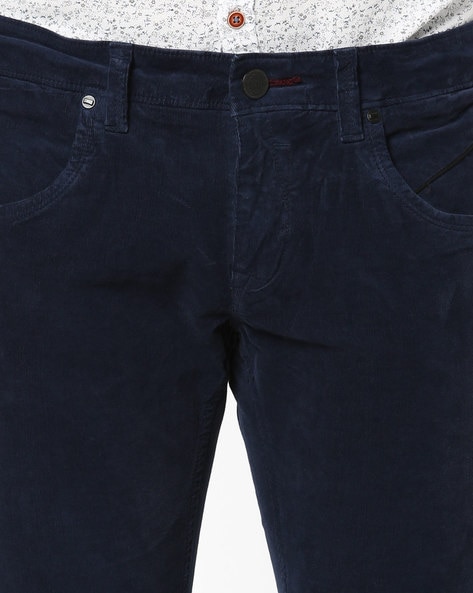 Buy Navy Blue Trousers  Pants for Men by Marks  Spencer Online  Ajiocom