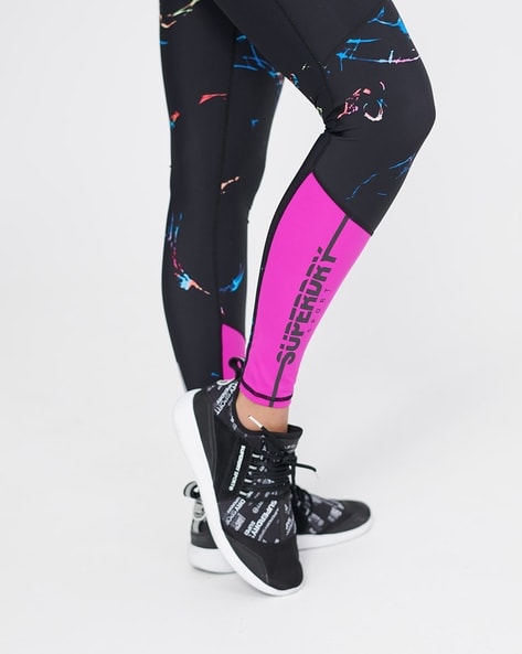 Buy Black Leggings for Women by SUPERDRY SPORT Online