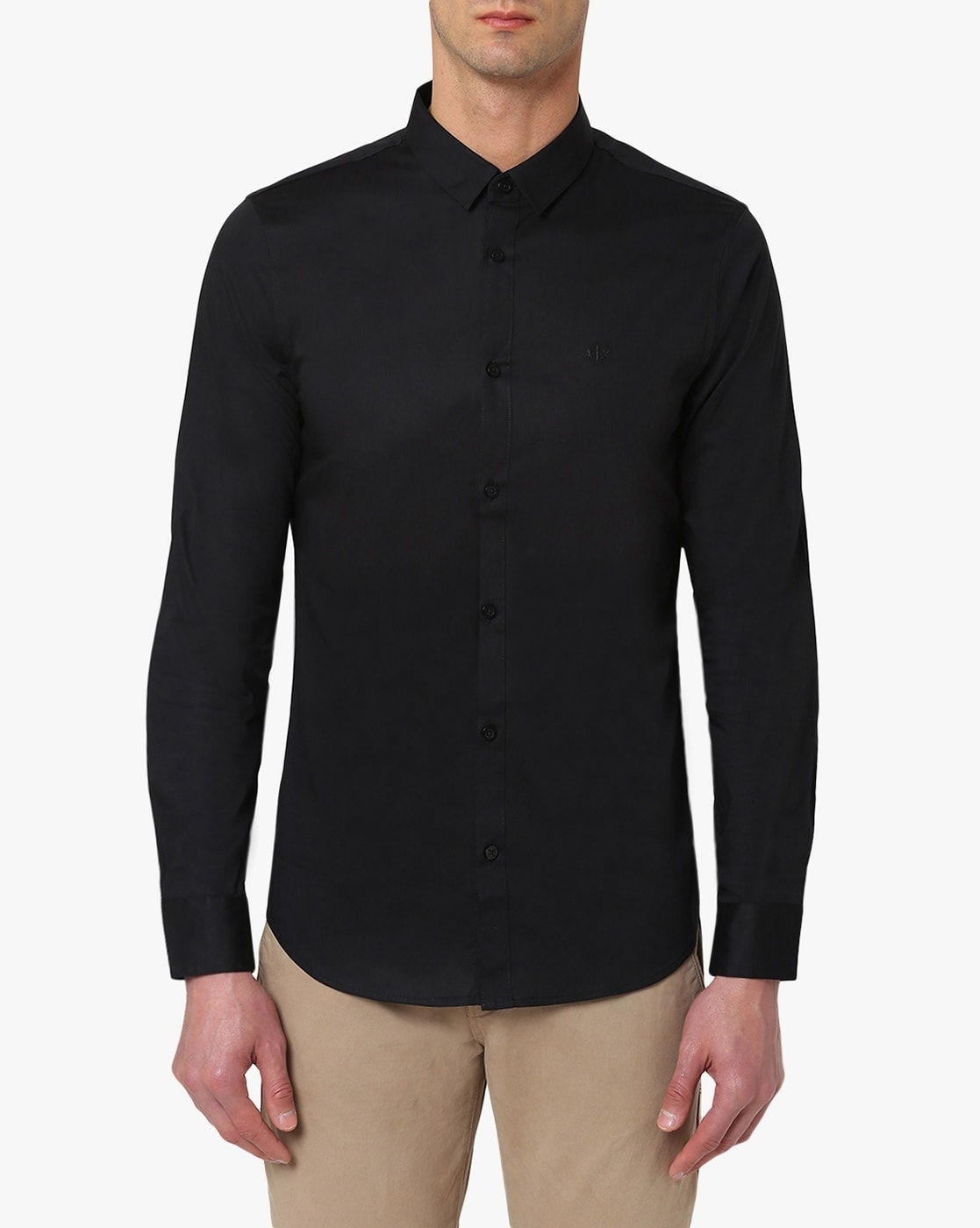 armani black shirt