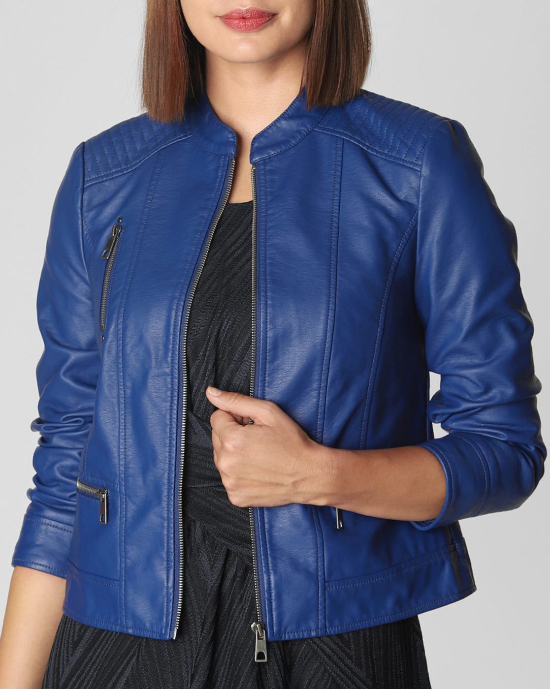 Buy Royal Blue Jackets & for Women by Vero Moda Online |
