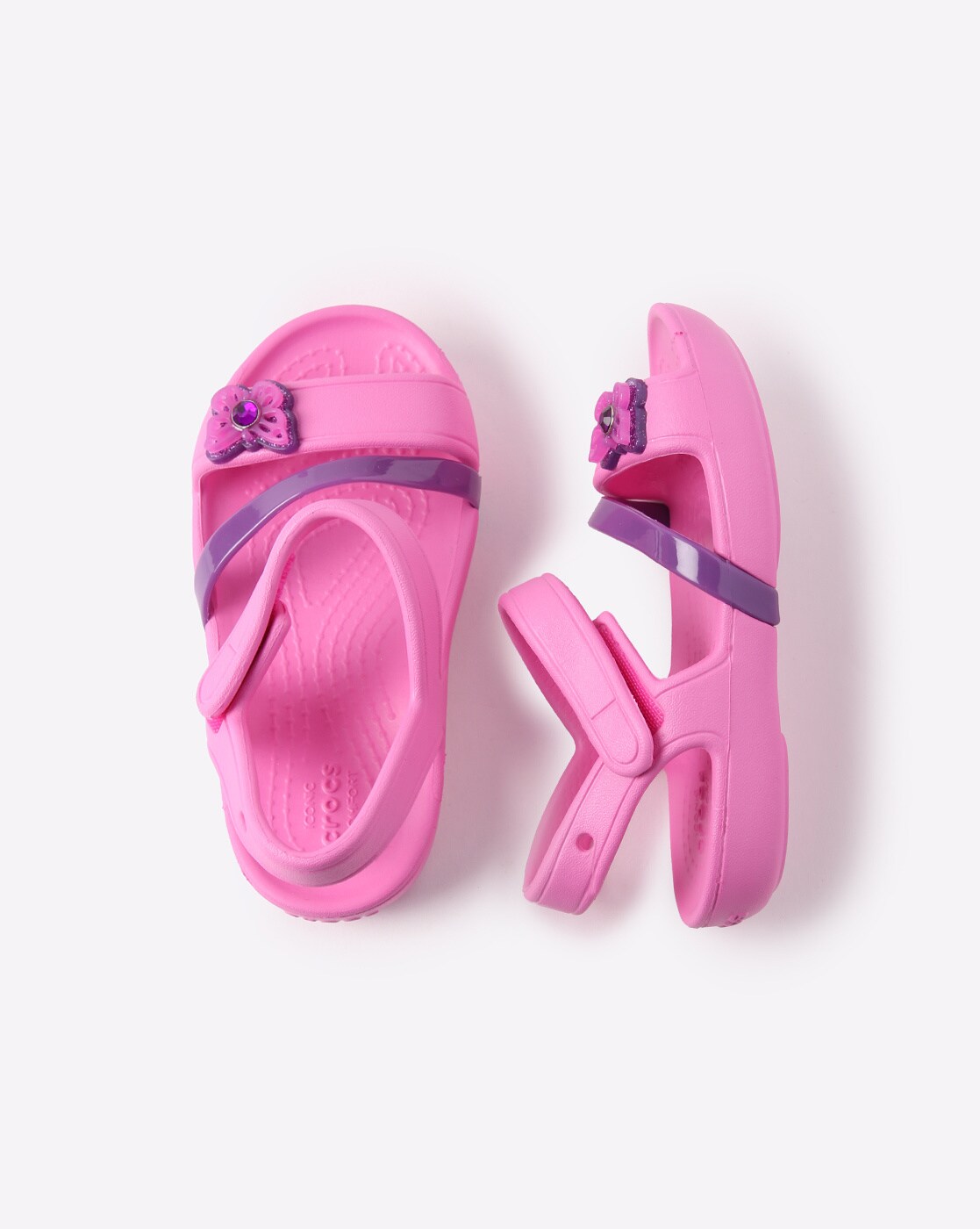 crocs pink sandals