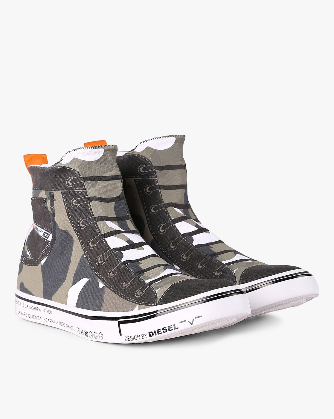 Diesel best sale camouflage sneakers