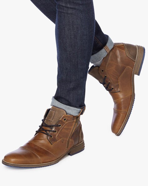 Buy Brown Boots for Men by Dune London 