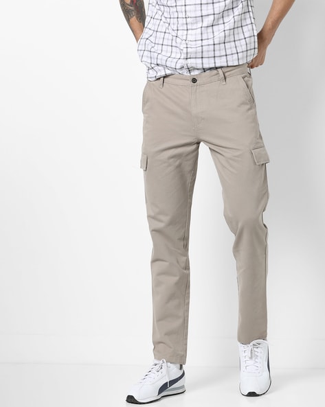 Buy Black Trousers & Pants for Men by AJIO PLUS Online | Ajio.com