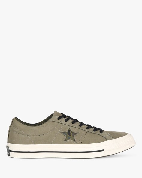 Olive green converse one 2025 star