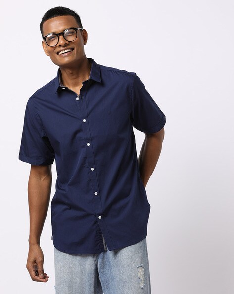 Buy Navy Blue Shirts for Men by KENNETH COLE Online