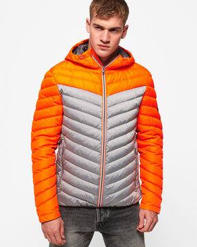 superdry orange coat