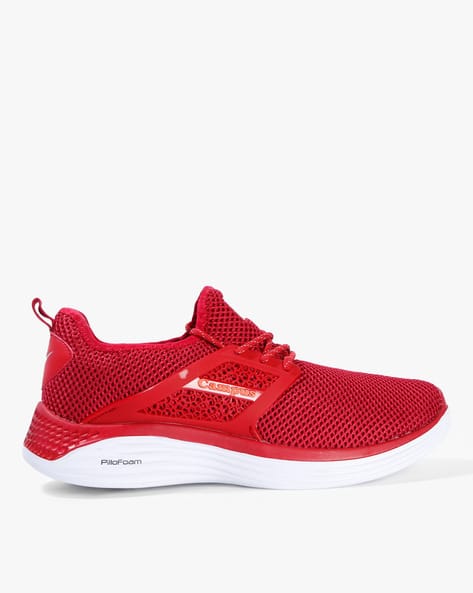 Eric Panelled Lace-up Running Shoes