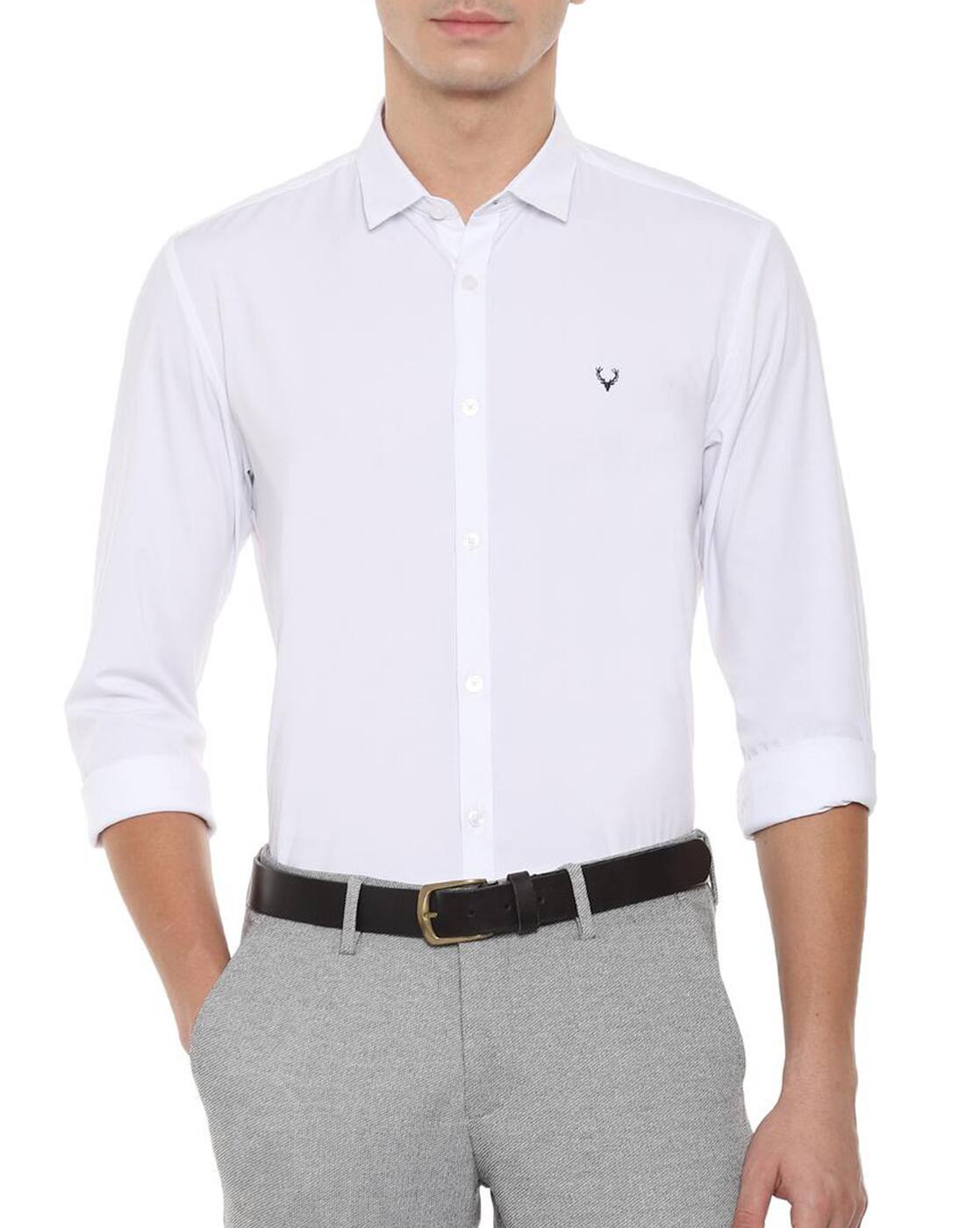 branded slim fit shirts