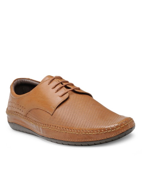 franco leone brown formal shoes