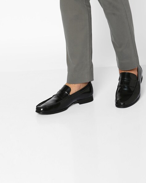 carlton london black loafers