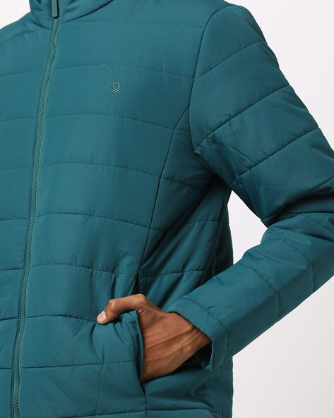 United colors of hot sale benetton green jacket