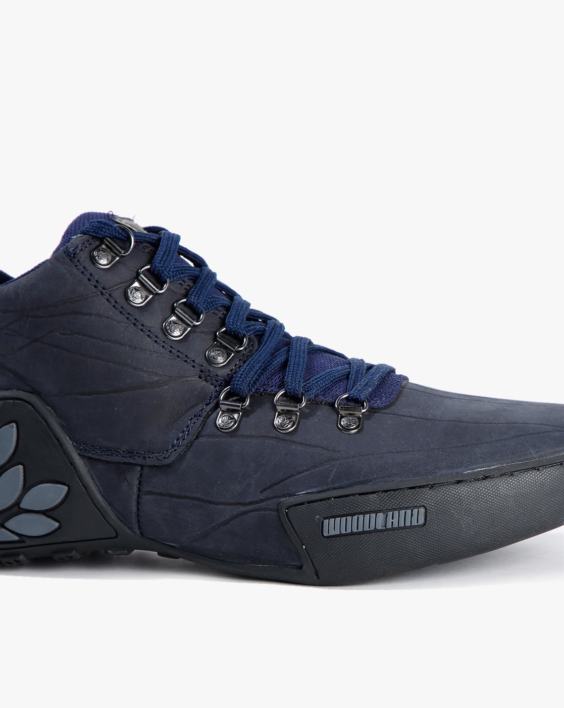 woodland navy blue casual shoes