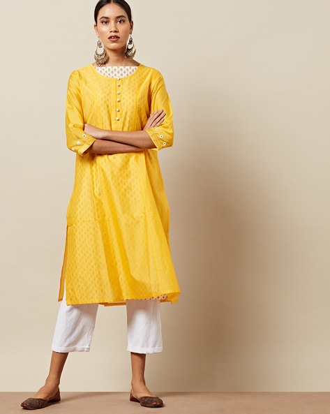 Buy Straight Chanderi Kurta with Patch PocketsProject eve Online at Best  Prices in India  JioMart