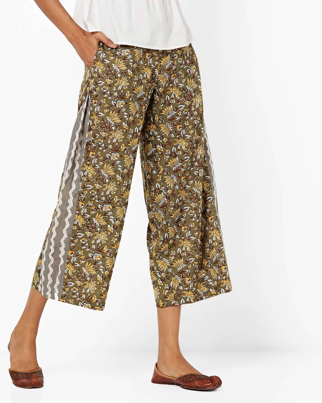 Buy Olive Pants for Women by COLOUR ME Online  Ajiocom