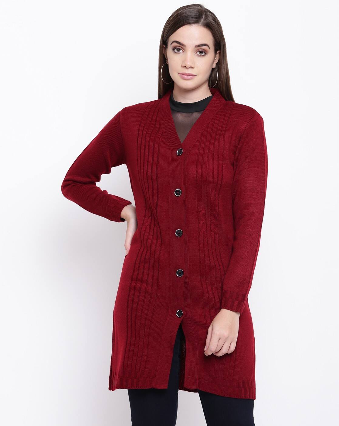 Buy Maroon Sweaters \u0026 Cardigans for 