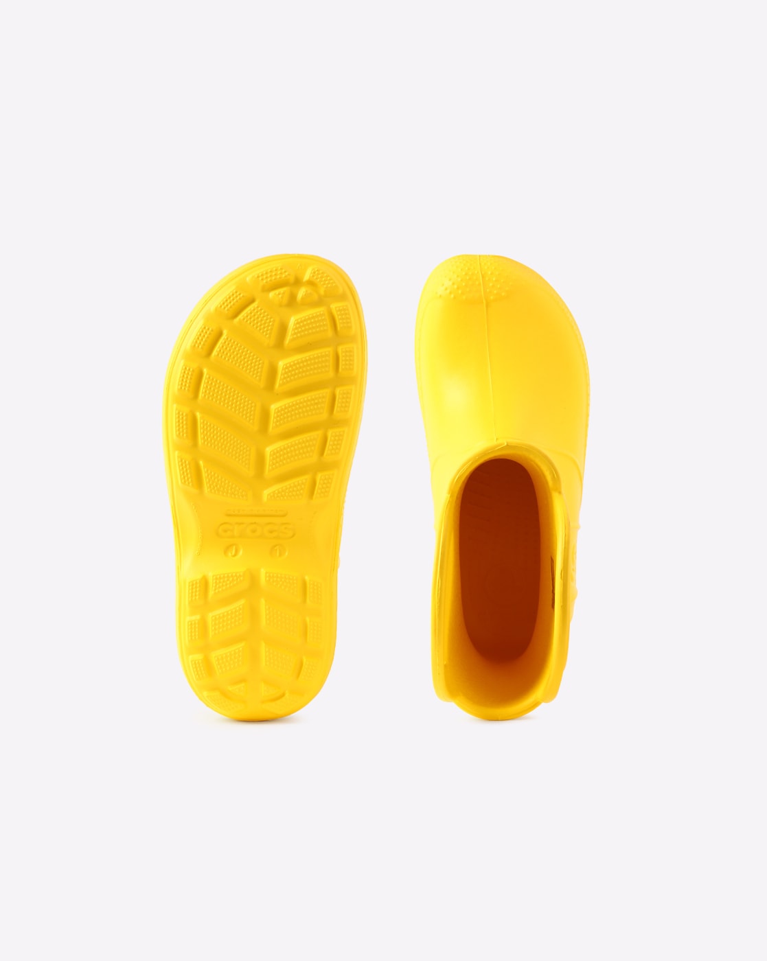 Yellow croc online wellies