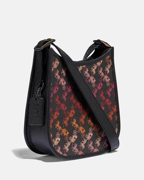 Emery crossbody 21 with horse and carriage discount print