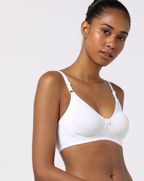 Non-Padded Bra with Adjustable Straps