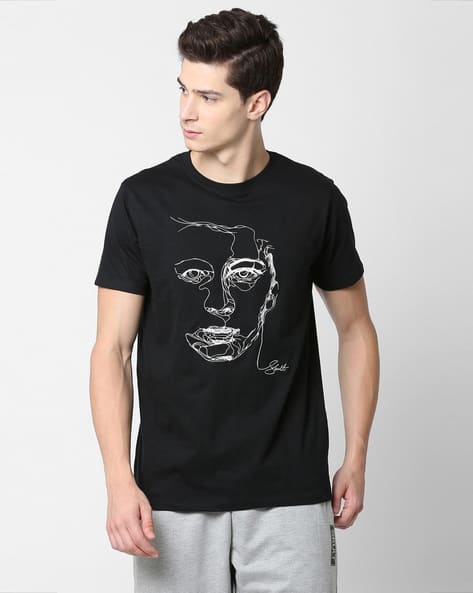 Graphic Print Crew-Neck T-shirt