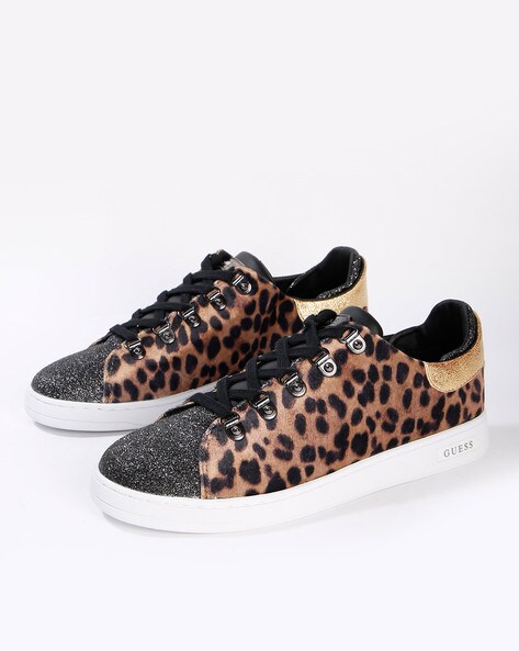guess leopard shoes