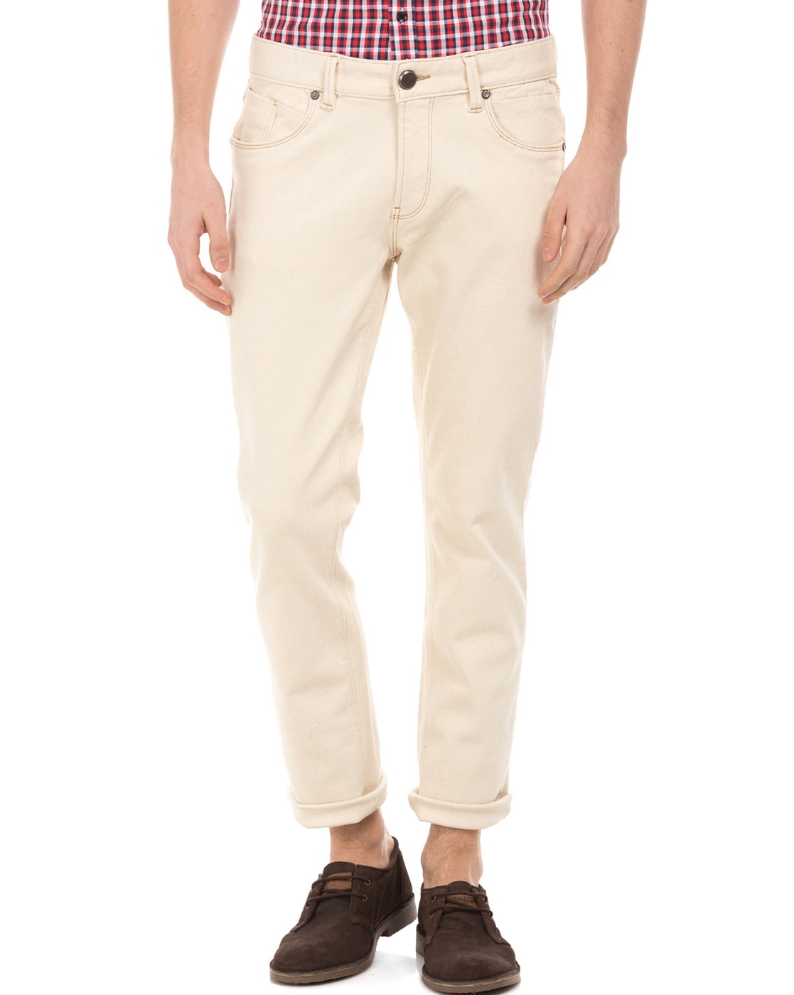 beige denim jeans mens