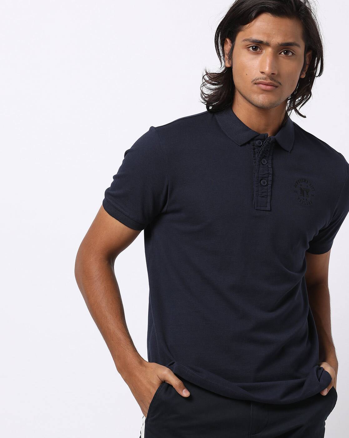 ajio polo t shirts