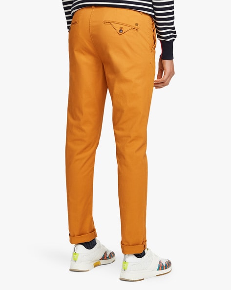 mustard yellow chinos