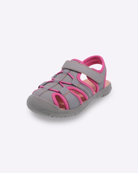 Buy Grey Pink Sandals for Girls by RUGGED OUTBACK by Payless