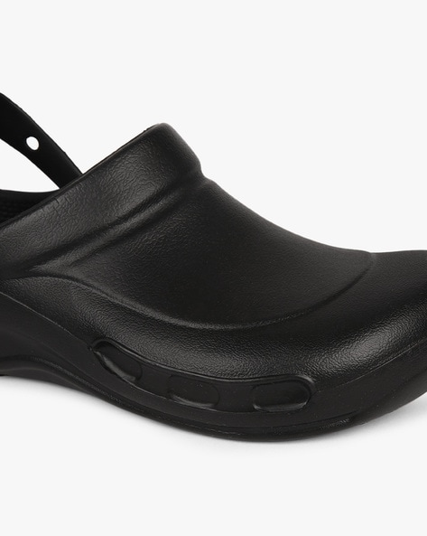 Black non 2025 slip crocs