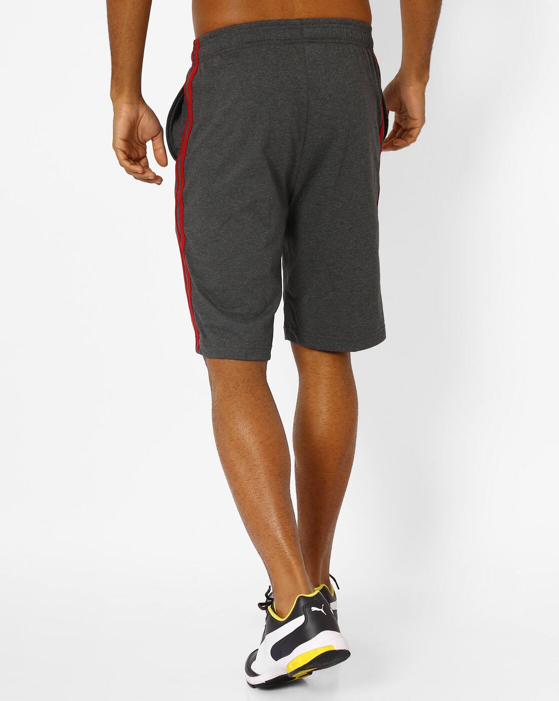 Buy Charcoal Grey Shorts for Men by 