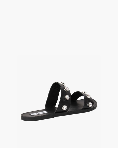 Jessy embellished best sale slide sandal